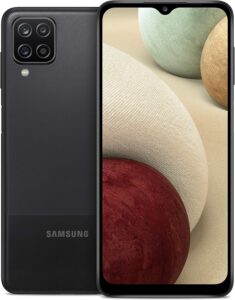 Samsung Galaxy A12, Unlocked, Android, Multi-Camera, Expandable Storage, 32GB, Black (Renewed)