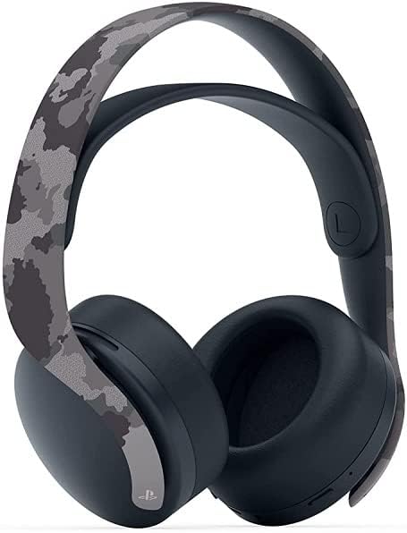 PlayStation Pulse 3D Wireless Headset for PS5, PS4, PC - Gray Camo (Renewed)