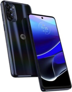 Motorola G Stylus 5G 2022 | Unlocked | 128GB | 50MP Cam | Steel Blue (Renewed)