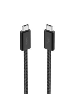 Belkin USB C to USB C Cable, 3.3ft, 60W - Fast Charging for iPhone 16, Galaxy S25, Pixel 9, iPad Pro, Black