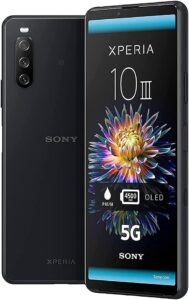 Sony Xperia 10 III XQ-BT52 5G Dual 128GB 6GB RAM Unlocked GSM Black