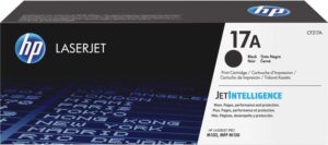 Here’s the rewritten text while keeping it concise and within the original structure:  
HP 17A Black Toner Cartridge | HP LaserJet Pro M102 Series, MFP M130 Series | CF217A