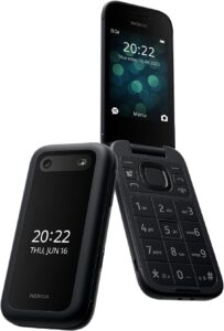 Nokia 2660 Flip Dual-SIM 128MB ROM 48MB RAM GSM Unlocked 4G LTE (Black)