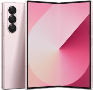 Samsung Galaxy Z Fold 6 512GB Unlocked, Circle to Search, AI Photo Edits, Pink