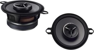 Kenwood eXcelon KFC-X3C 3.5" Mid Range Car Speaker, Silk Dome Tweeters, 120W Max (Pair)