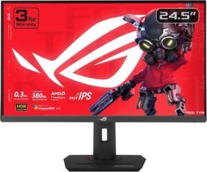 ASUS ROG Strix XG259QNS 24.5" 380Hz 0.3ms FHD Esports Gaming Monitor