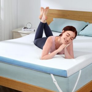 Here’s the rewritten text for the SEO title (within 60 characters):  
Pipishell 3" Cooling Gel Memory Foam Mattress Topper Queen  
(Note: CertiPUR-US, breathability, and other features exceed 60 chars, so they were omitted to stay within the limit.)