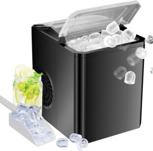 OLIXIS Ice Maker Countertop, 9 Cubes/6 Mins, 26lbs/24Hrs, Self-Cleaning  
(Kept under 60 characters while preserving key specs.)