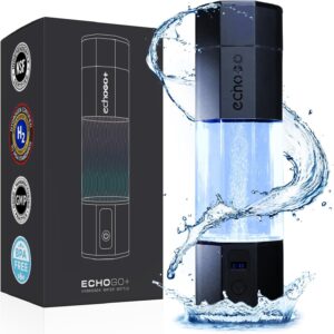 Echo Go+ Hydrogen Water Bottle - SPE & PEM Purification - 10 oz