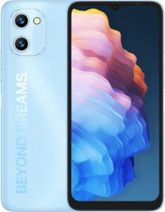 UMIDIGI C1 Unlocked, 5150mAh, 6.52" Screen, 2+32GB, 13+5MP Cam, Blue