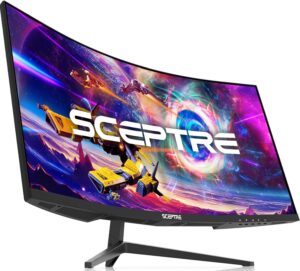 Sceptre 30-inch Curved Gaming Monitor 21:9 2560x1080 200Hz HDMI DP