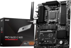 Here’s the rewritten text within the SEO limit (60 characters):  
MSI PRO B650-S WiFi AM5 DDR5 Ryzen 9000/8000/7000 ATX  
Let me know if you'd like any adjustments!