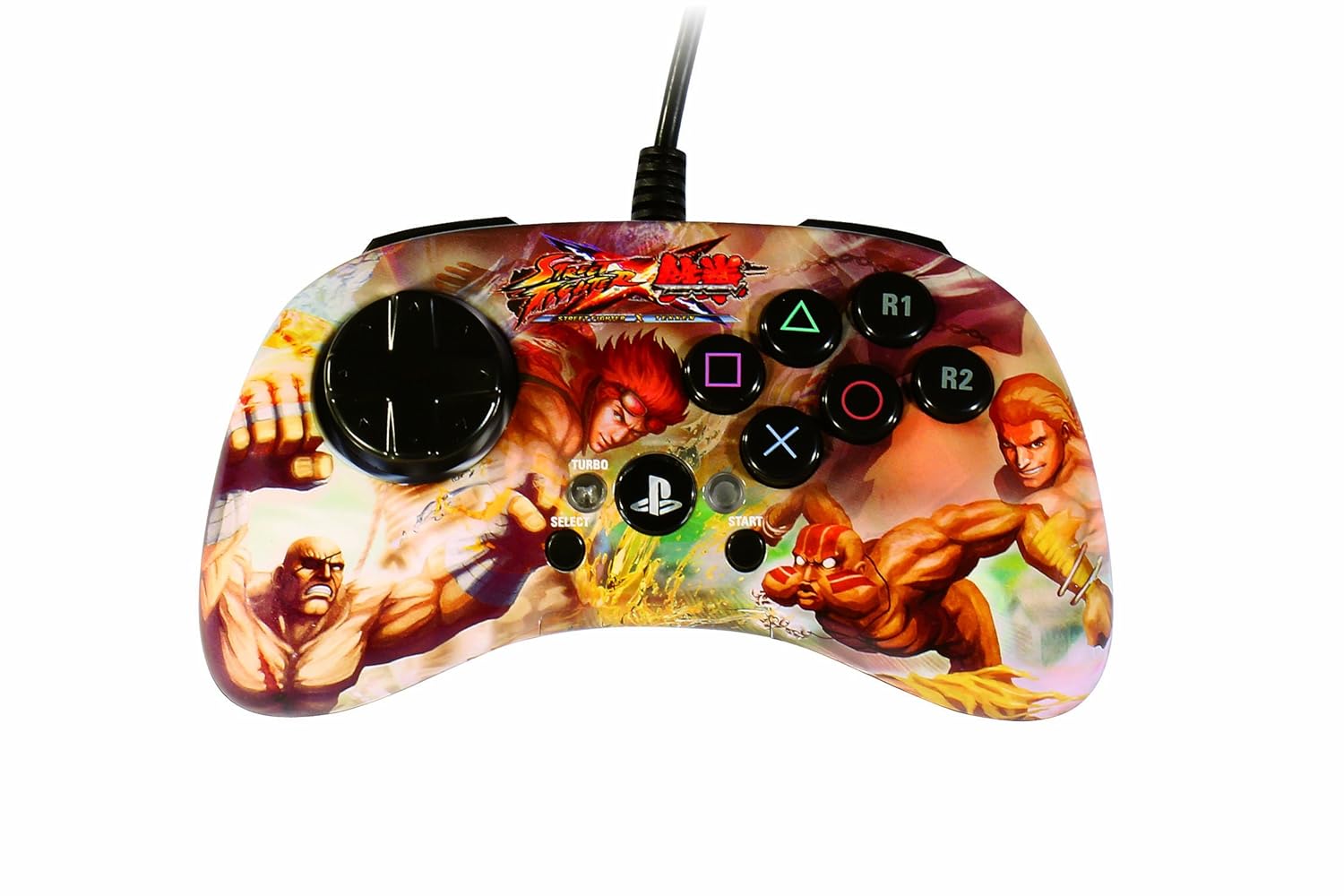 Mad Catz SF X Tekken FightPad - Sagat & Dhalsim vs Hwoarang & Steve PS3