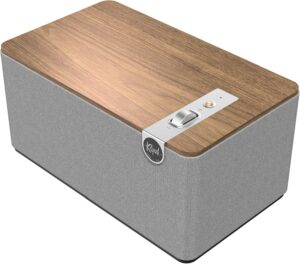 Klipsch The Three Plus Bluetooth Speaker, Walnut