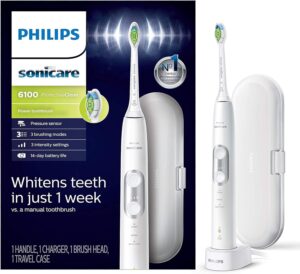 Philips Sonicare HX8911/02 HealthyWhite+ Electric Toothbrush, White