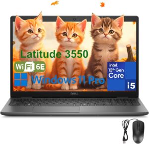 Dell Latitude 3550 Laptop, Intel Core i5-1335U, 16GB DDR5, 512GB SSD, 15.6" FHD