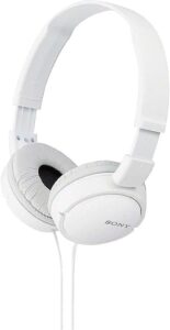 Sony ZX Wired On-Ear Headphones White MDR-ZX110