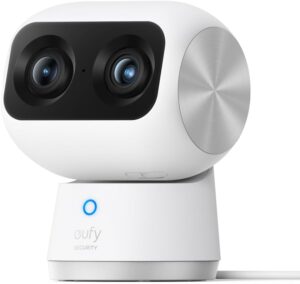 eufy Indoor Cam S350, 4K Dual Cam, AI Tracking
