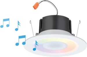 Juno 6" Smart RGBW Recessed Light Speaker (J6SLC RGBW MW M6)