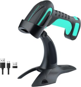 Tera 1D/2D QR Barcode Scanner, Wireless, IP66, Bluetooth, 8100