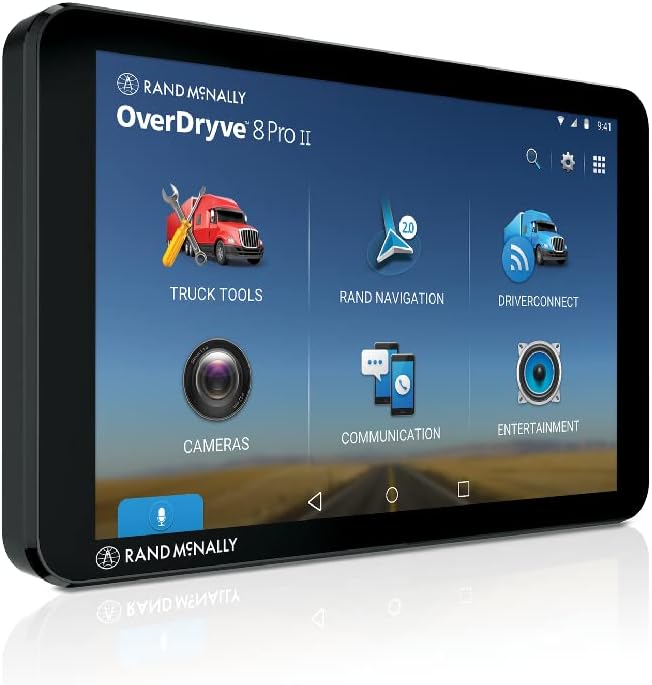 Rand McNally OverDryve 8 Pro II GPS Tablet (Renewed)