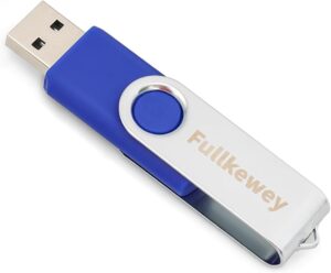 Fullkewey 16GB USB Drive, Blue