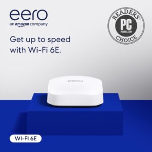 eero Pro 6E: 2.5 Gbps, 2,000 sq ft, 100+ devices