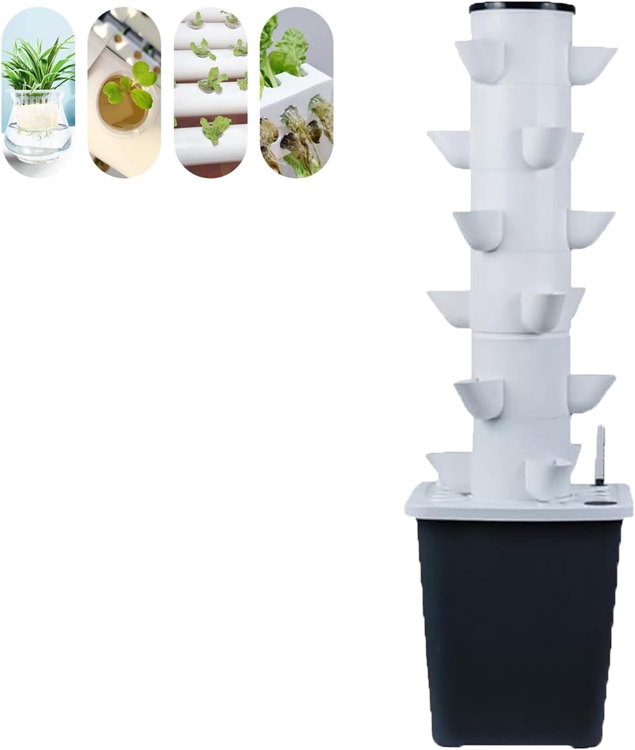 Hydroponic Planting System 30-Hole Tower