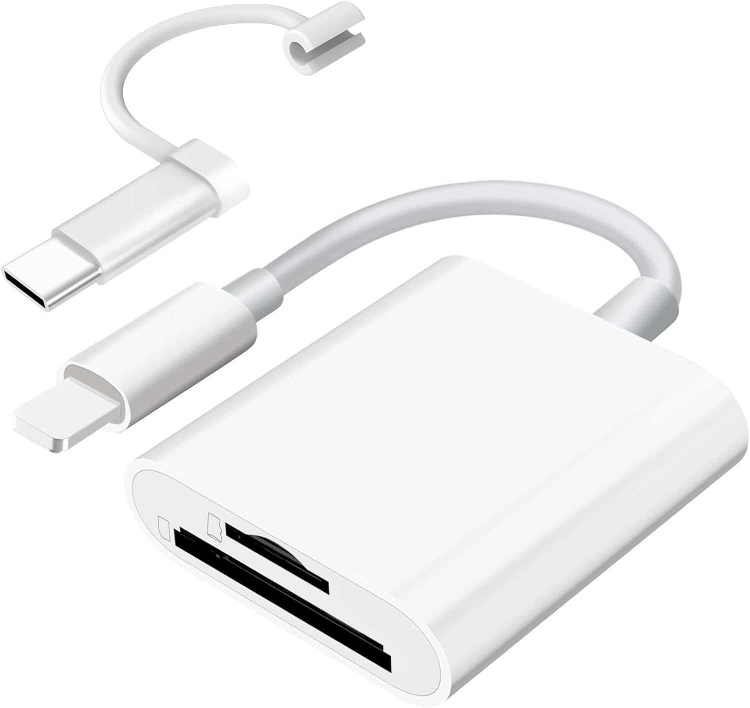 iPhone/iPad SD/TF Card Reader - Plug & Play