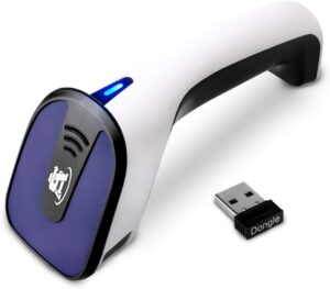 ScanAvenger Portable Bluetooth Barcode Scanner - 3-in-1 Handheld USB QR Reader