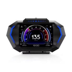 OBD2 GPS HUD Speedometer w/ Alarms