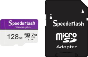 128GB Speederlash TF Card, 90MB/s, 4K UHD