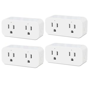 QIACHIP 16A Smart Plug 4-Pack