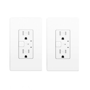 Smart Outlet 2-Pack, Alexa & Google