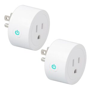 2PCS Smart Dimmer Plug, WiFi, Alexa/Google, Tuya App
