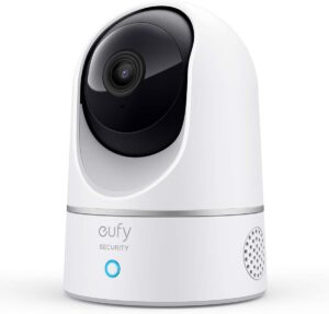 eufy Indoor Cam E220, 2K Pan/Tilt, Pet & Security