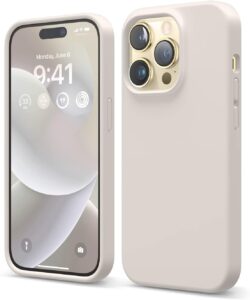 elago iPhone 14 Pro Case, 6.1", Slim & Protective (Stone)