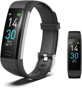 Fitness Smartwatch: HR, Steps, Sleep, IP68 Tracker