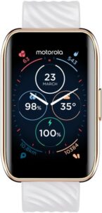 Moto 40 Smartwatch: 10D Battery, 1.5" Display, Rose Gold