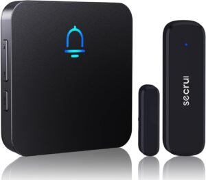 SECRUI Wireless Door Chime, 500ft Range, 32 Tones, 1 Sensor