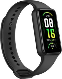 Amazfit Band 7, HR/SpO2, Alexa, 18-day battery, Black