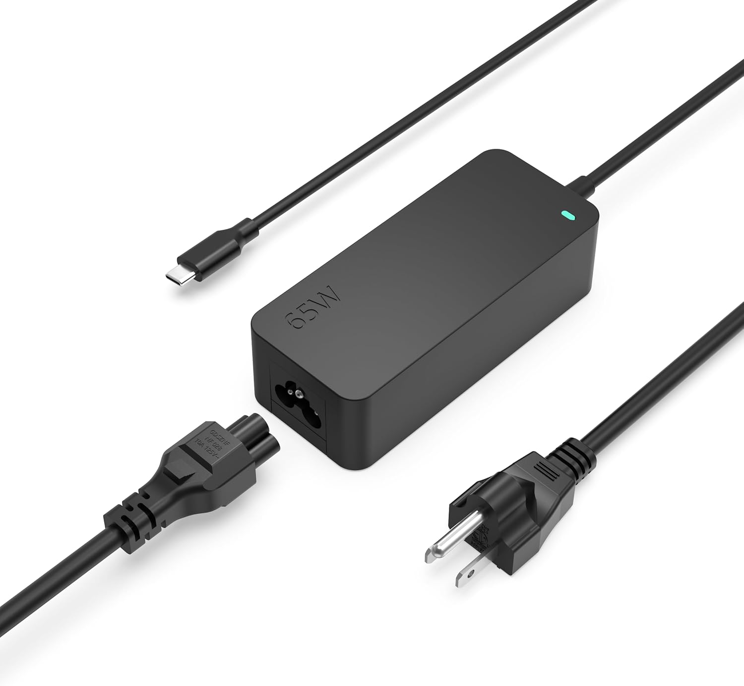 Lenovo USB-C 65W Fast Charger 10Ft Cable