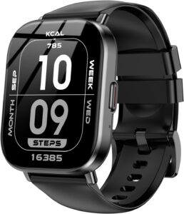 2.01" HD Fitness Watch, BT Calls, 120 Modes, HR/Sleep, IP68, iOS/Android