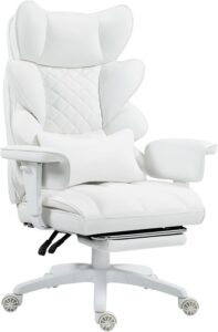 Dowinx Big & Tall Office Chair, White