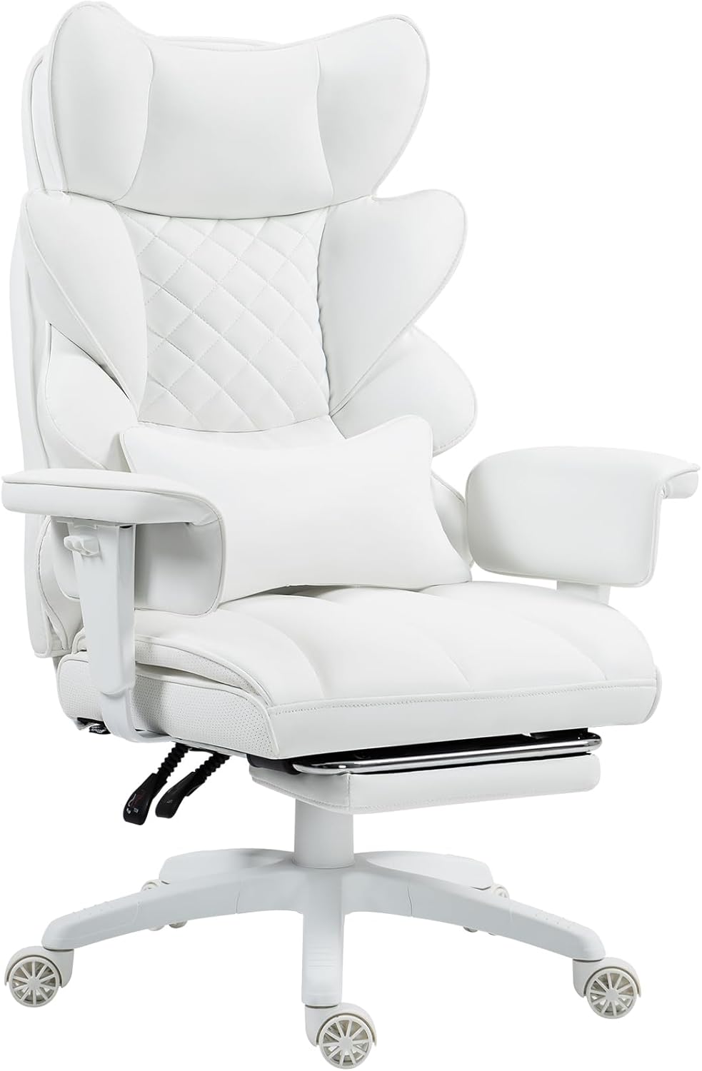 Dowinx Big & Tall Office Chair, White