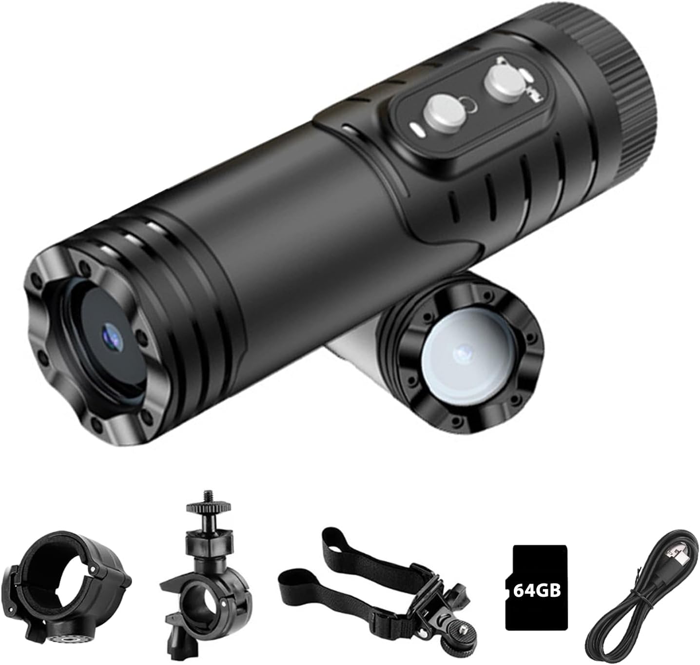 HD 1080P Waterproof Helmet Camera w/64G