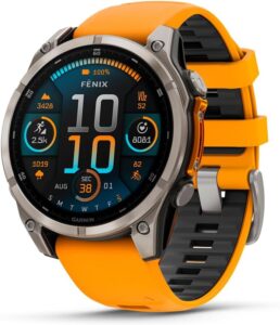 Garmin fnix 8 47mm AMOLED Sapphire, Titanium, LED Flashlight
