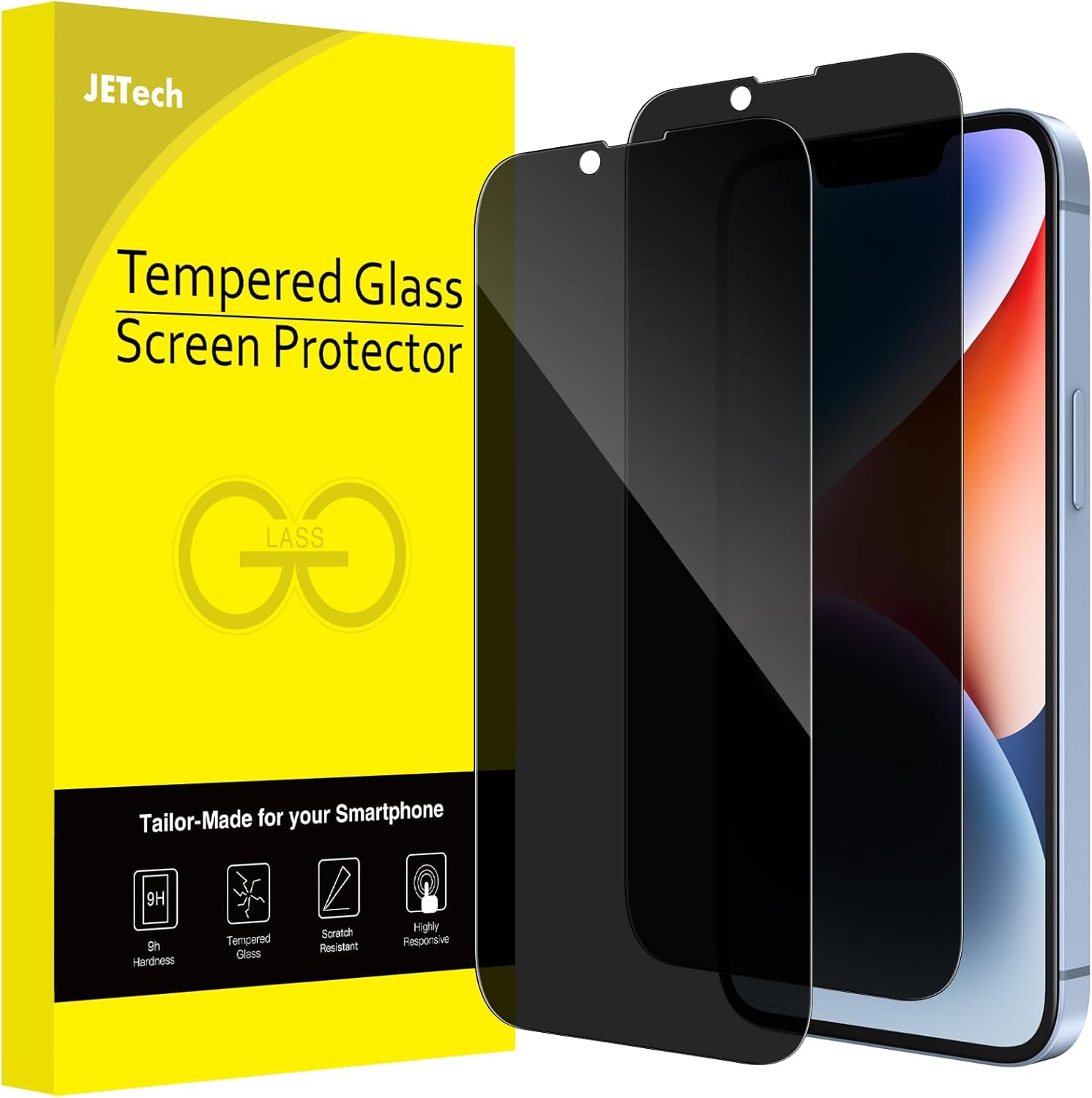 JETech Privacy Screen Protector 2-Pack