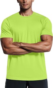 Zengjo Men's Quick-Dry Workout Shirt