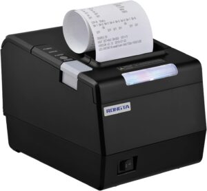 Rongta 80mm Thermal POS Printer, Auto Cutter, USB/Serial/Ethernet (RP850)